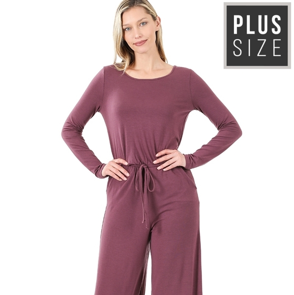 Long Sleeve Jumper with drawstring waist - Picture 2 of 3